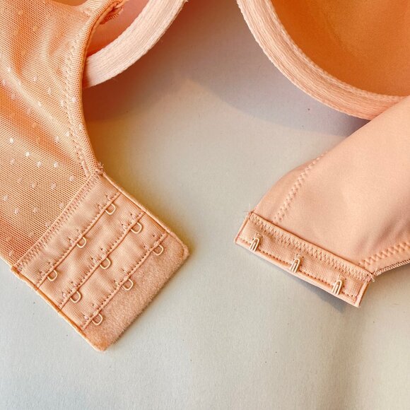 NWT Wacoal Back Appeal Full Coverage T-Shirt Bra 38DD Apricot Underwire 853303 - Picture 7 of 9